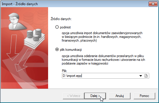 InsERT Rewizor GT - import dokumentów